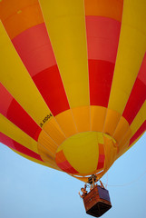 Fototapeta premium Big balloon on the sky.