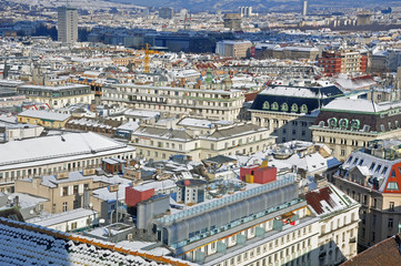 blick über wien