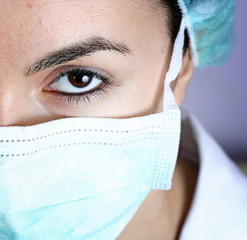 Portrait of a young doctor!