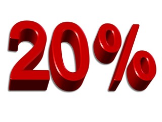 20 Prozent