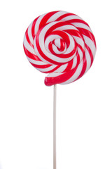Lovely lollipop on white