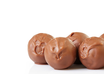 Obraz na płótnie Canvas chocolate truffles