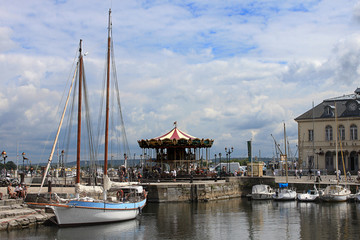 Fototapeta na wymiar Hafen von Honfleur