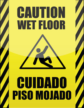 wet floor