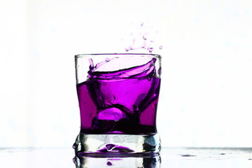 coctail drink splash