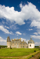 Fototapeta na wymiar Chateau des Rochers Sévigné, Brittany, France