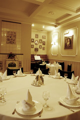 Restaurant hall