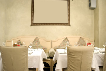 Restaurant hall