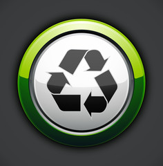 Obraz premium icône recyclage