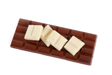 Porous chocolate.
