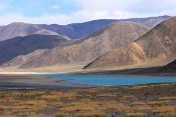 Naklejka premium Landscape of mountains