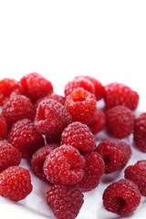 fresh raspberries