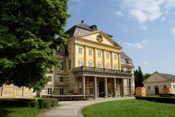 Fototapeta na wymiar Das Schloss von Körmend in Ungarn