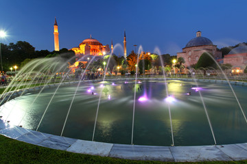 Fototapeta na wymiar Hagia Sofia - Isntanbul, Turcja