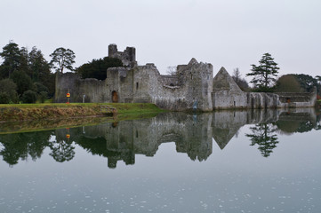 Ruins of castle in Adare - Ireland