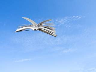 Flying book