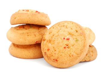 Cookie with candied fruits