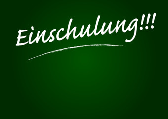 Obraz premium Einschulung