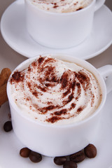 cappuccino ou chocolat