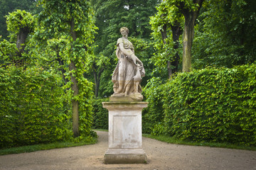 Obraz premium Barockstatue