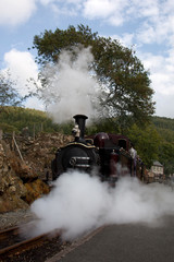 Fototapeta premium The Ffestiniog Railway