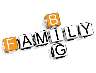 Big Family Crossword