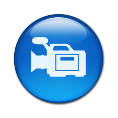 Boton brillante camara video