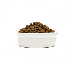 pet's food on white