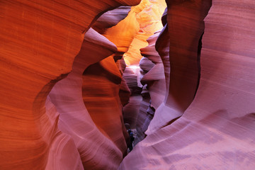 Glowing underground footpath © Kushnirov Avraham