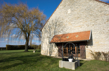 Obraz premium ferme bourguignonne