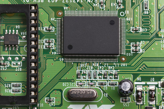 Elements of computer motherboard