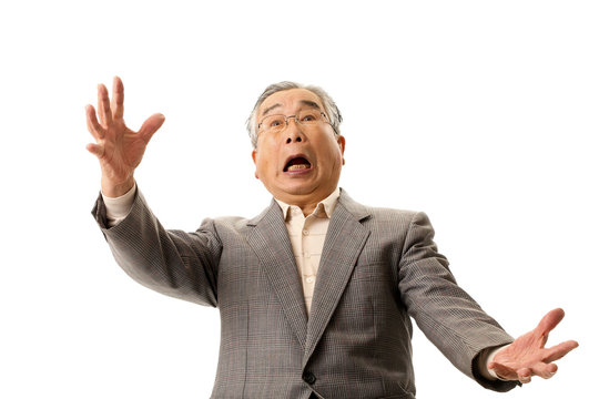 驚く