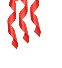 red curl ribbon