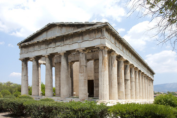 Temple of Hephaestus. Athens, Grece.