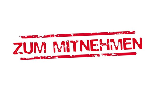 Zum Mitnehmen