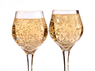 Two champagne glass