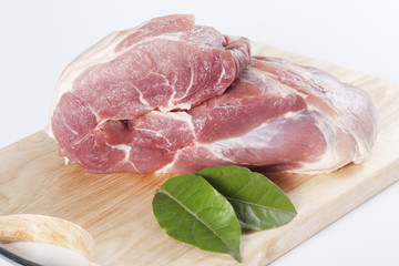 Raw pork