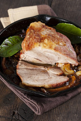 Roasted pork