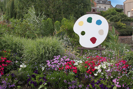Garten in Honfleur