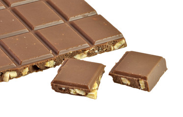 Onzas de chocolate.