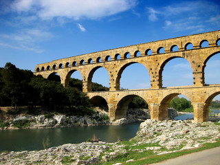 Fototapeta premium Pont du Gard
