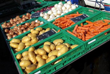 Légumes au marché de Provence