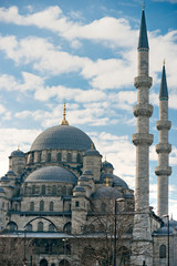 Fototapeta na wymiar Yeni Cami (New Mosque), Istanbul, Turkey.