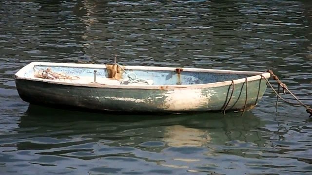 Altes Fischerboot im Atlantik,Algarve,Portugal