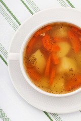 tasty vegetable soup