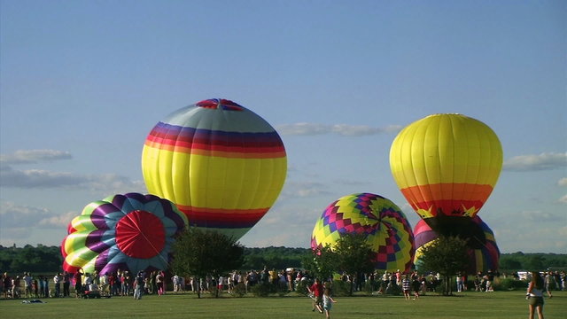 Hot Air Balloon Launch