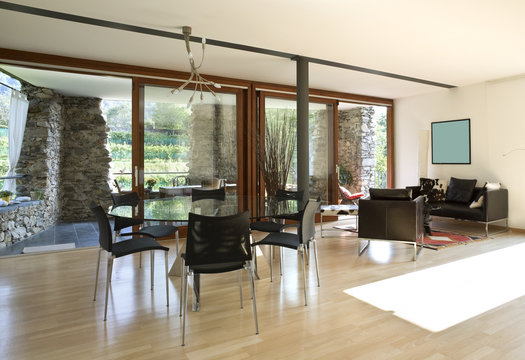 interior of a modern house