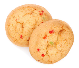 Cookie with candied fruits