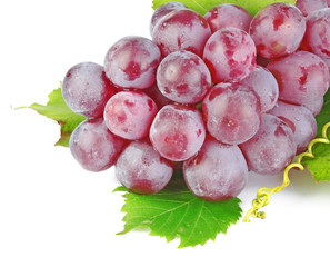 Red grapes