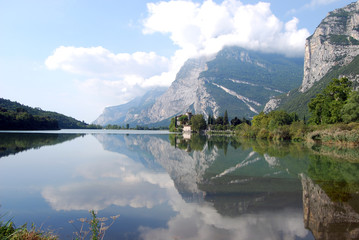 Toblino lake, Italy